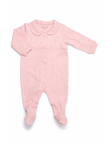 Baby suit Chevron Pink Melange