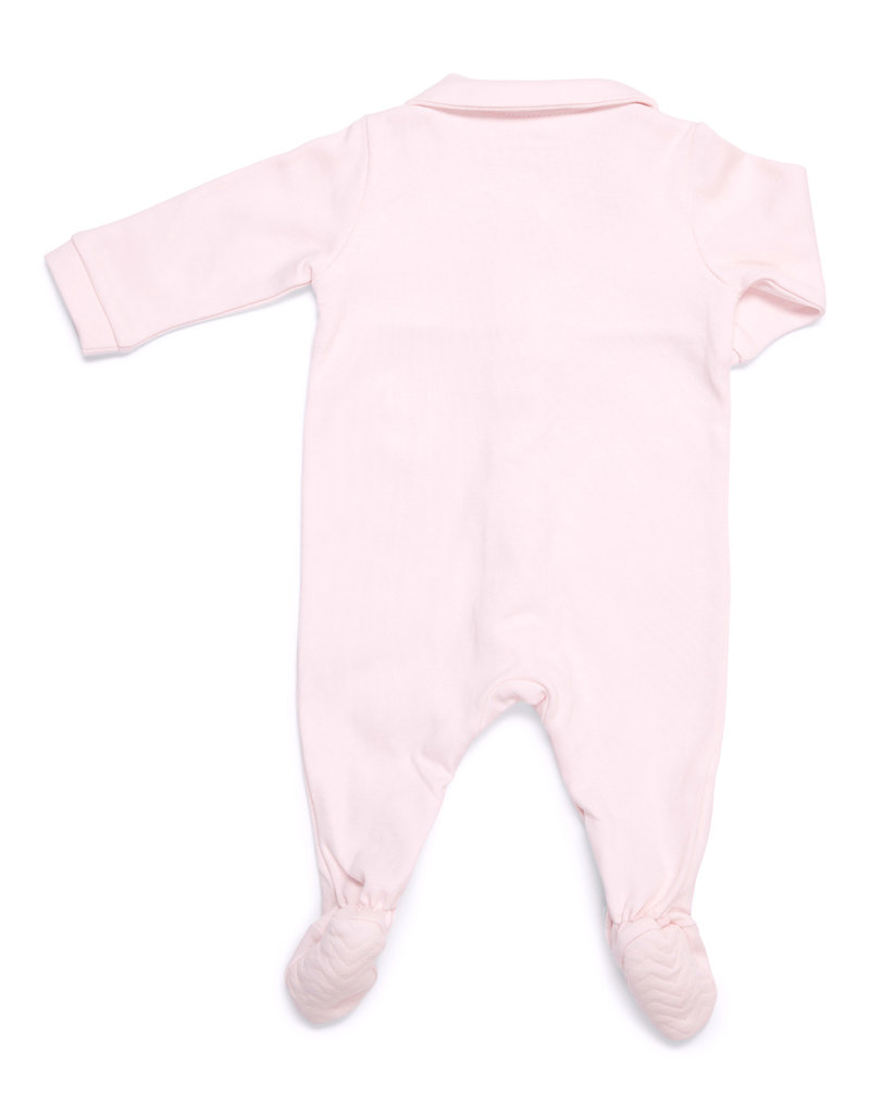 Baby Suit Chevron Light Pink - Poetree Kids