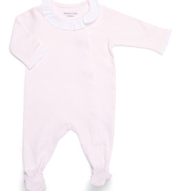 Baby suit Ruffle collar Soft Pink