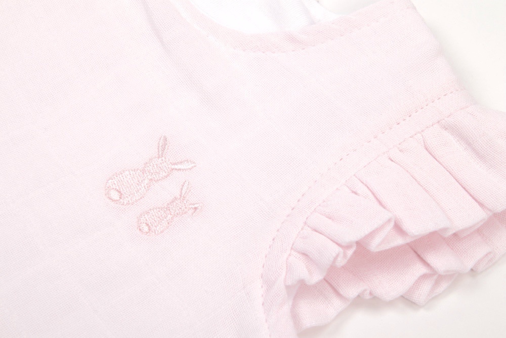 Tetra Baby Sleeping Bag 65cm Summer Ruffle Pink