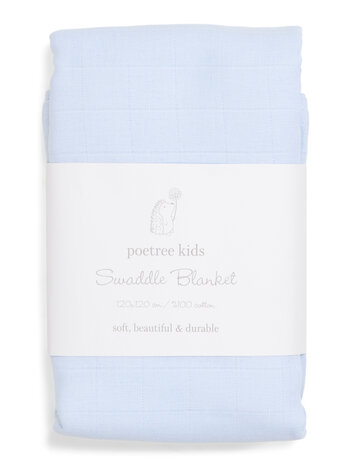 Swaddle blanket Light Blue