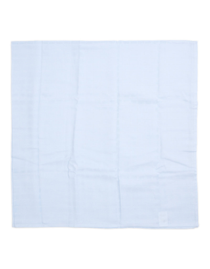 Swaddle blanket 120x120cm Light Blue