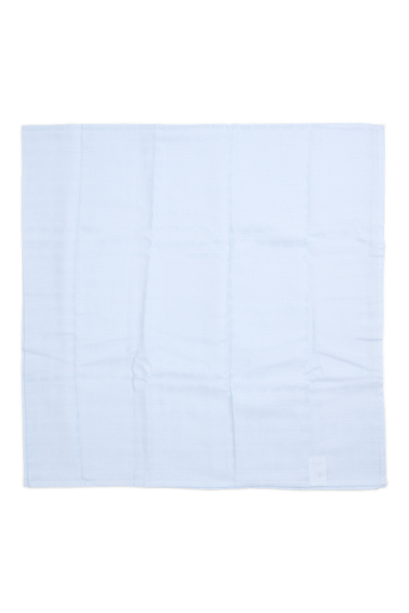 Couverture mousseline bébé 120x120cm Light Blue