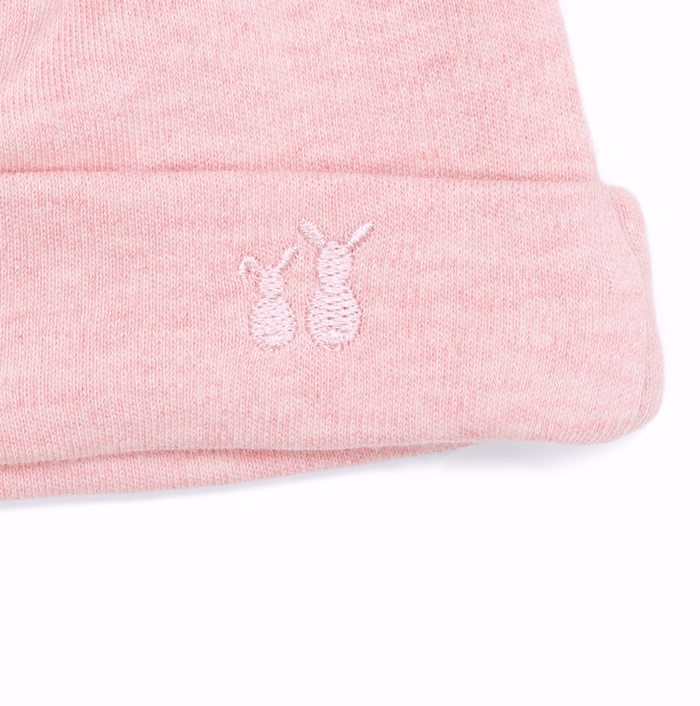 Baby mutsje Pink Melange