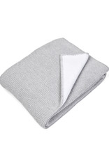 Cot blanket Antibes Light grey melange