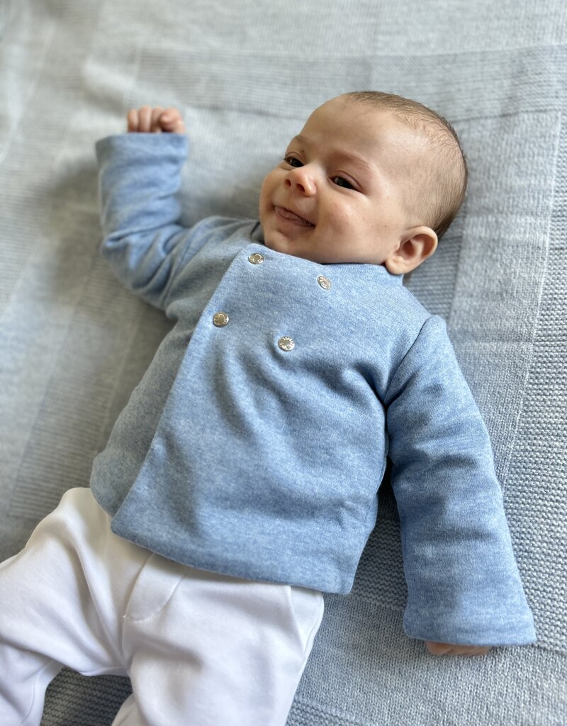 Gilet/veste bébé Denim Blue