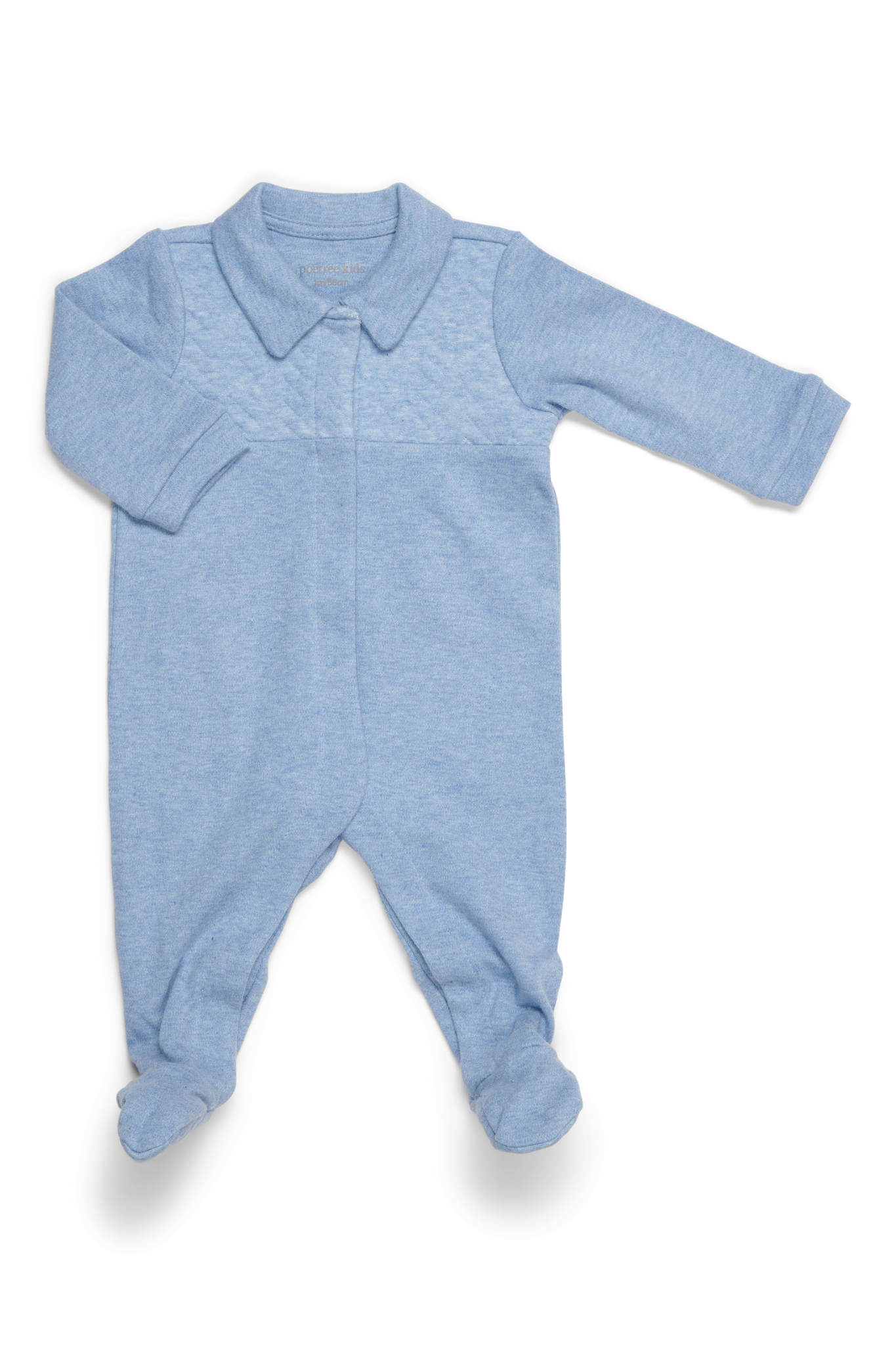 Gift set White Chevron Denim Blue