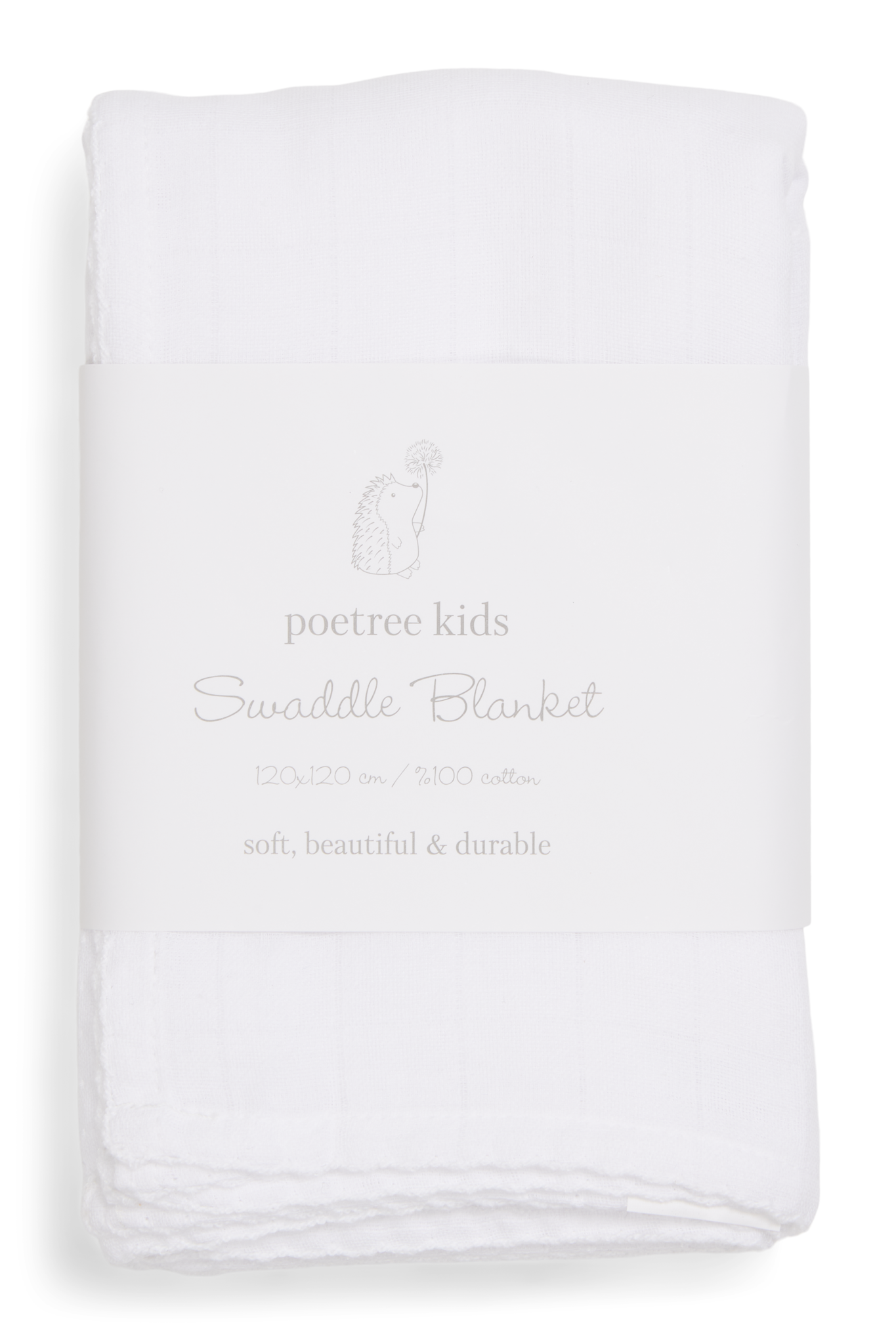 Gift set White Chevron Denim Blue