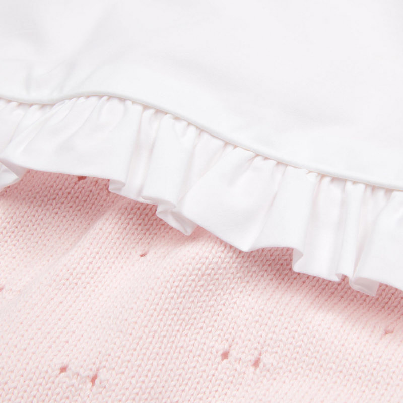 Couverture Berceau Saint Tropez Coton 80x100cm