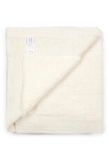 Aspen Wool Blend Crib blanket Off white