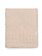 Cot blanket lined with teddy Chamonix Camel