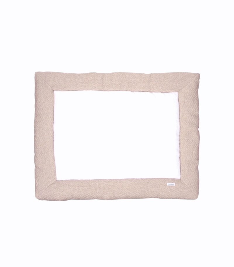 Playpen mat Chevron Light Camel