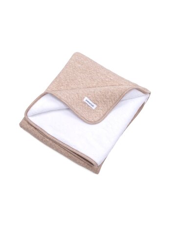 Cot Blanket lined Chevron Light Camel