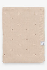 Couverture Berceau Saint Tropez Coton Camel