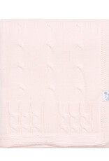 Marbella Couverture de berceau coton Soft Pink