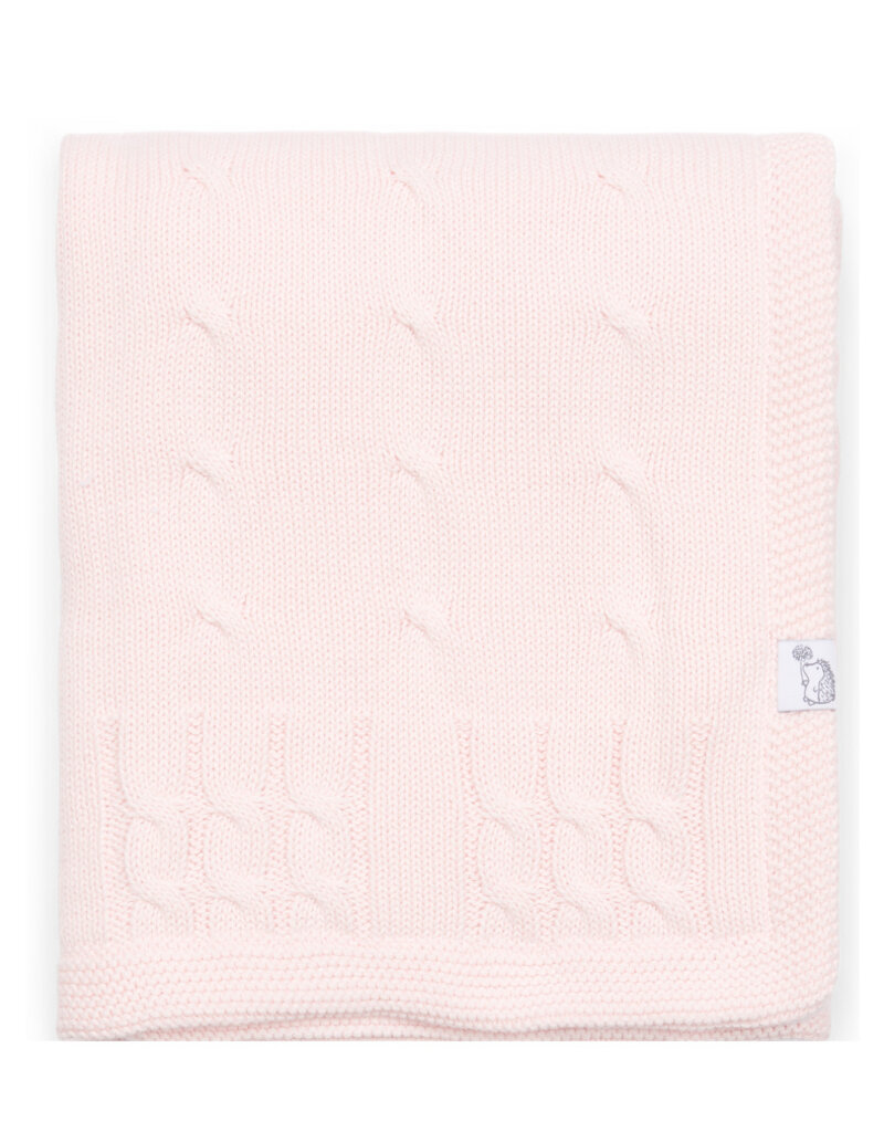 Marbella Crib blanket Cotton Soft Pink