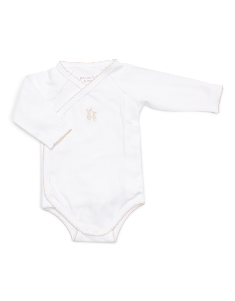 Gift set new born White with Camel details
