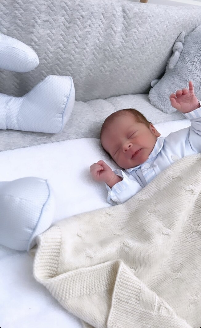 Chamonix Wool Blend Crib blanket Light-Sand