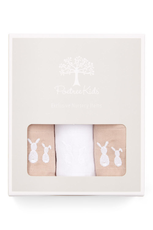 Ensemble-cadeau Chevron Light Camel