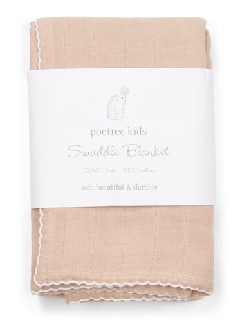 Swaddle blanket Camel