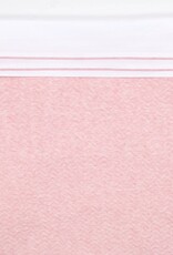 Couverture bébé berceau Chevron Pink Melange