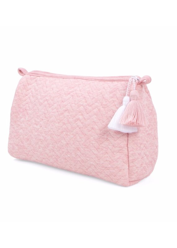 Trousse de toilette Chevron Pink Melange