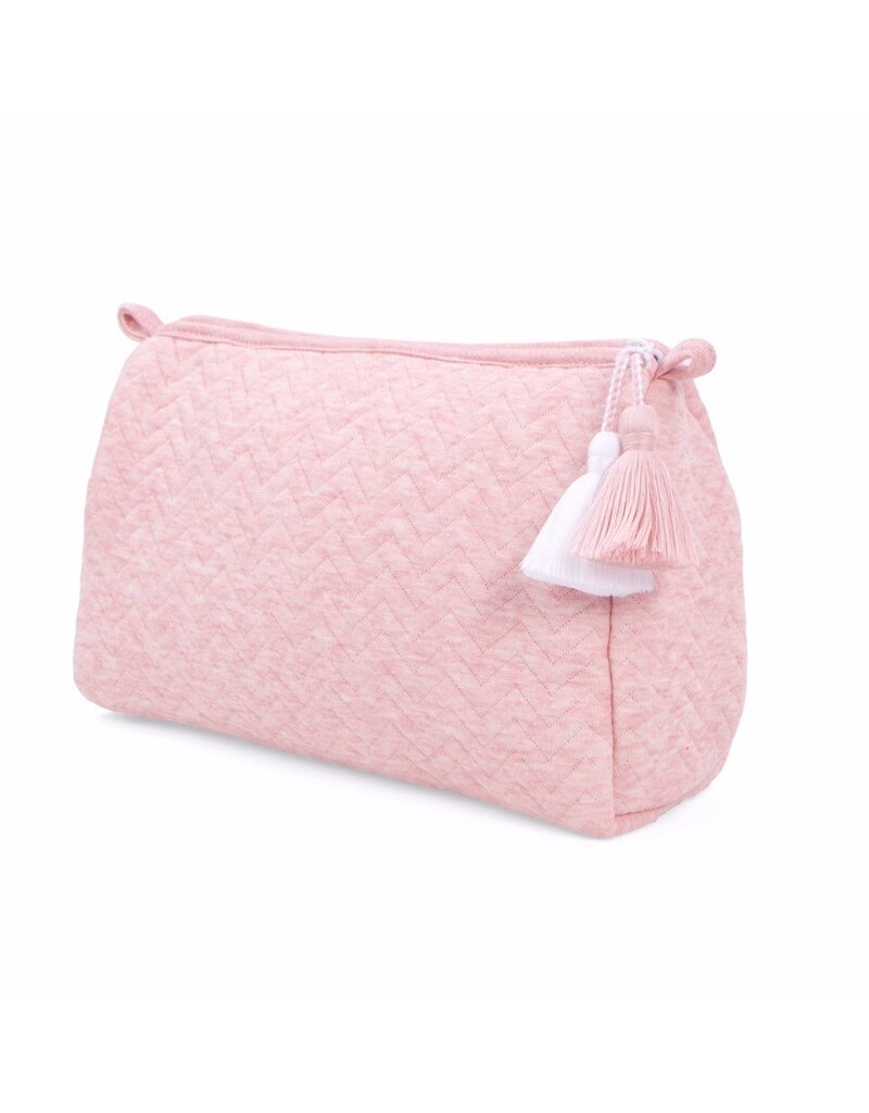 Toiletry bag Chevron Pink Melange