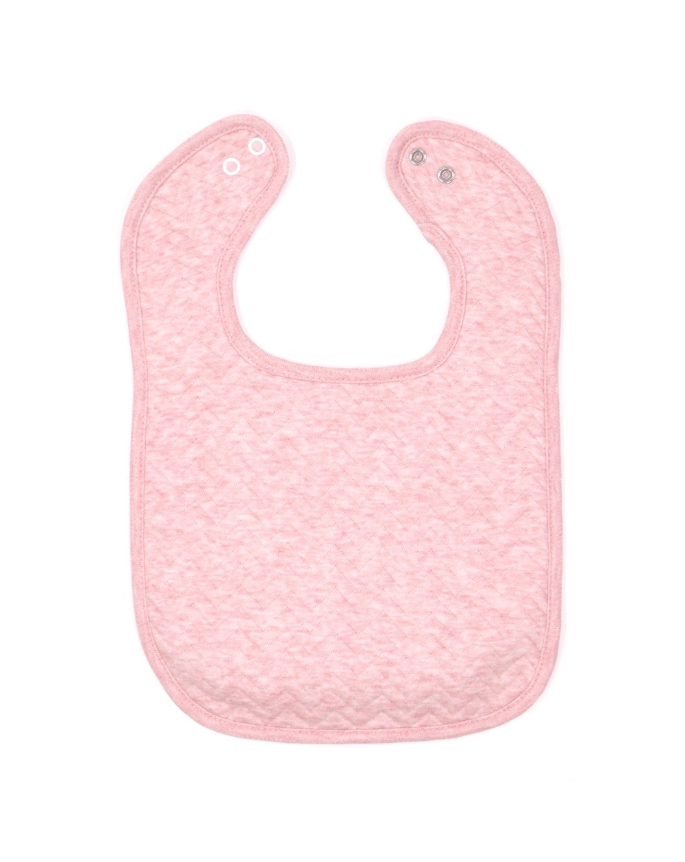 Bavoir Chevron Pink Melange