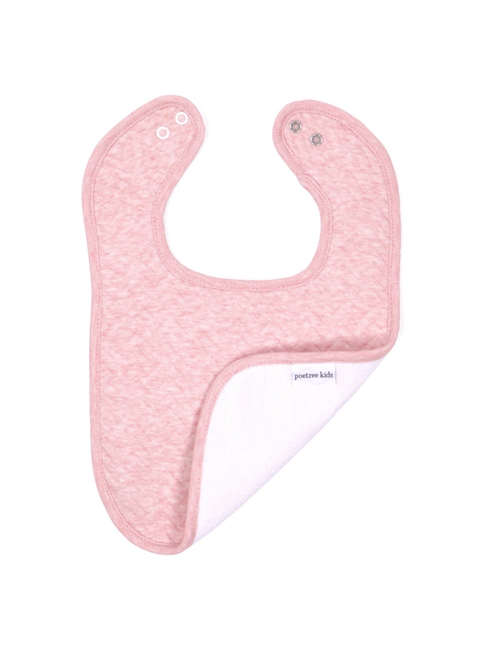 Bavoir Chevron Pink Melange