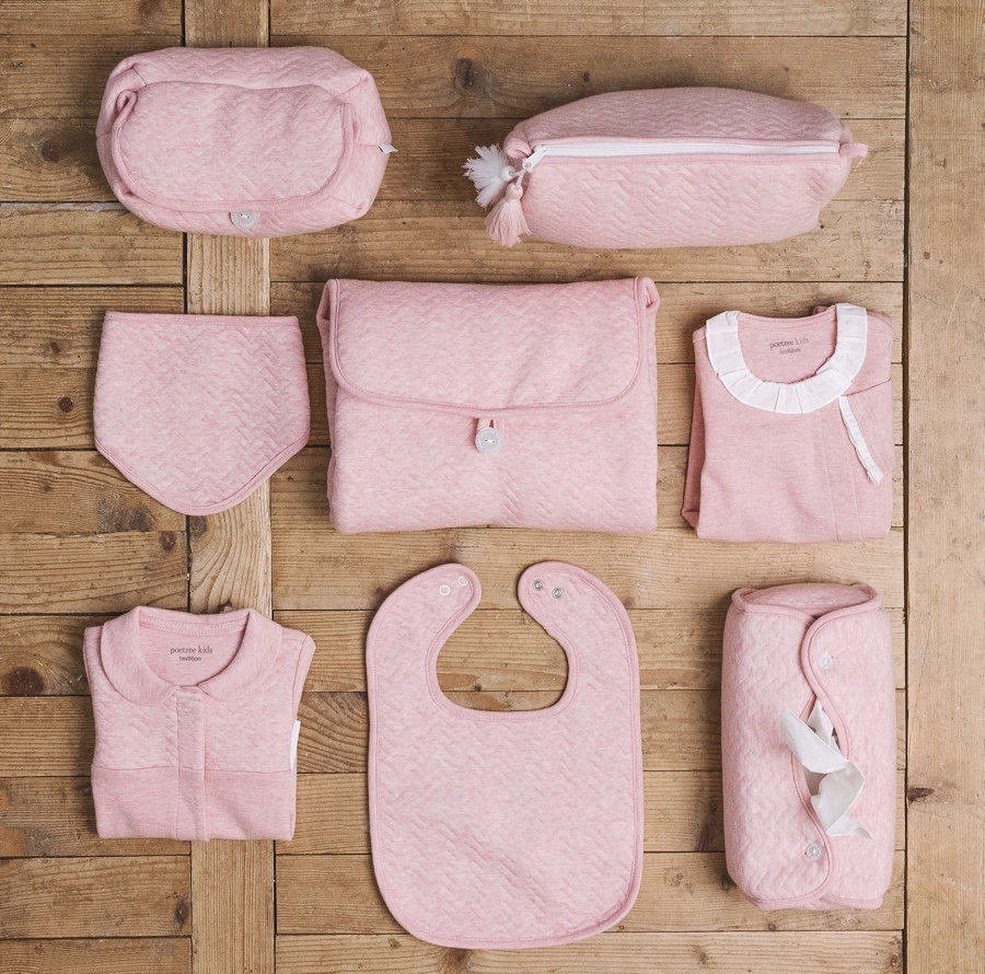 Kleenex Box Cover Chevron Pink Melange