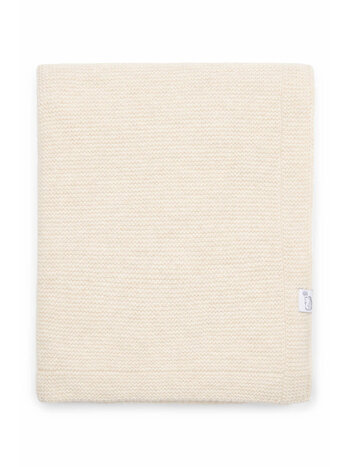 Antibes Wool Blend Crib blanket Light Sand