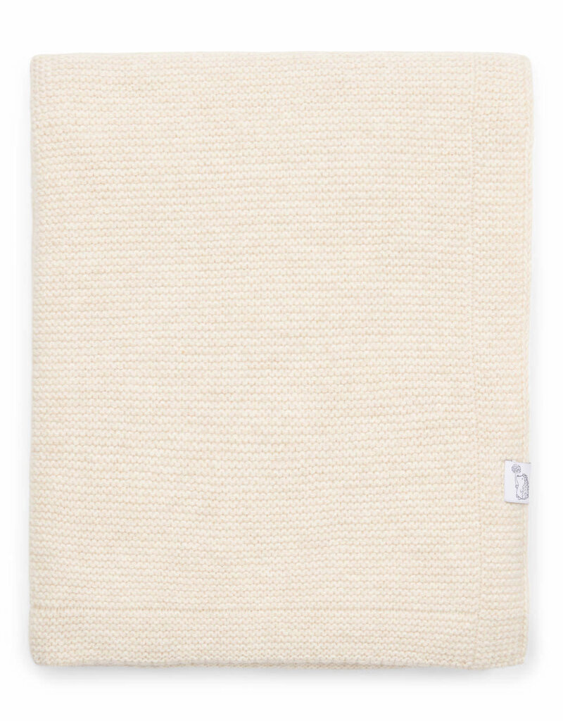 Antibes Wool Blend Crib blanket Light Sand