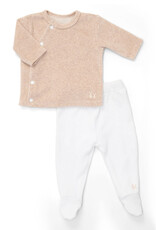 Poetree Kids Comfy Velours Baby Set Camel