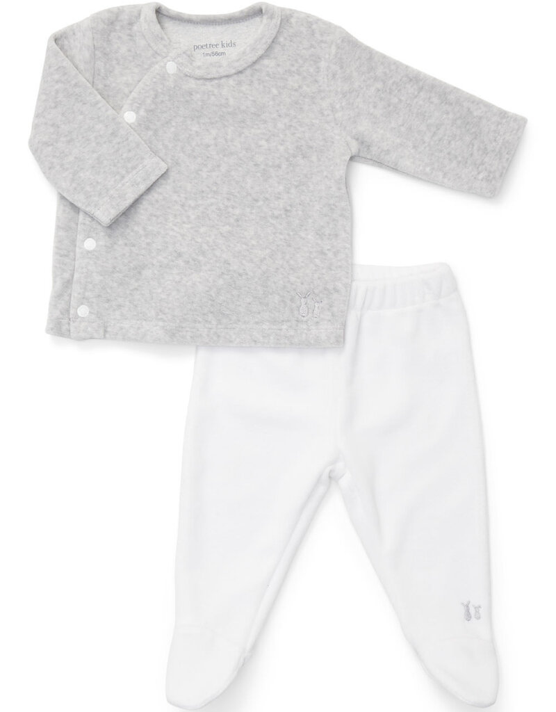 Poetree Kids Ensemble confort bébé Gris clair