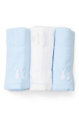 Linges en coton Light Blue & White