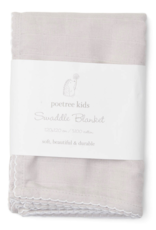 Swaddle blanket 120x120cm Light Grey