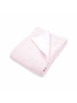 Ledikant deken gevoerd Chamonix Pink