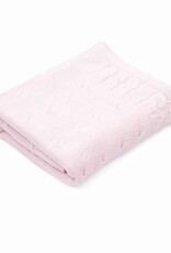 Couverture lit de bébé teddy Soft Pink
