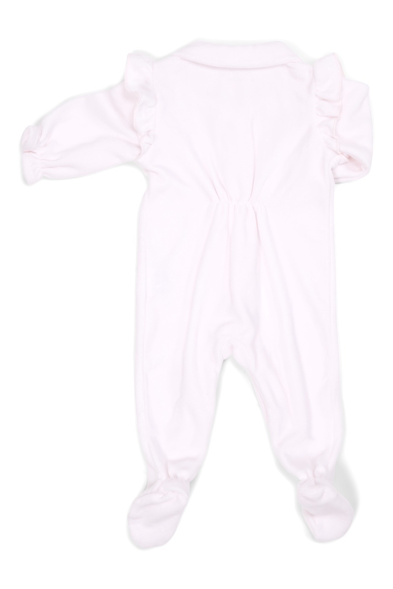 Dors Bien Velours à volants Rose tendre