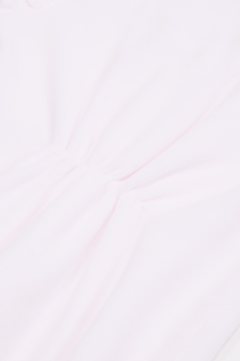 Dors Bien Velours à volants Rose tendre