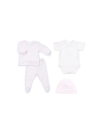 Geschenkset new born Comfy-set Licht Roze