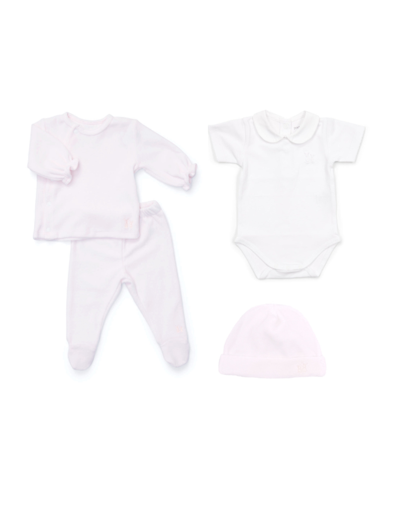 Geschenkset new born Comfy-set Licht Roze