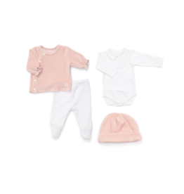 Geschenkset new born Comfy-set Blush Pink