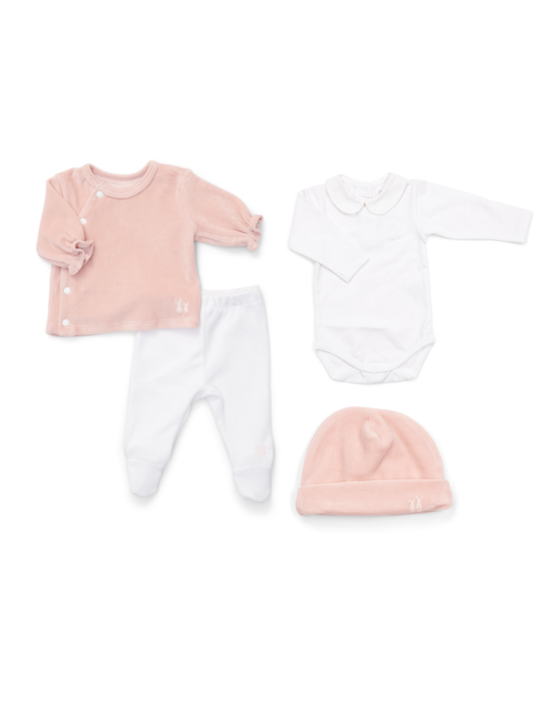Geschenkset new born Comfy-set Blush Pink