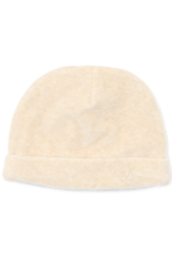 Velours baby hat Sand