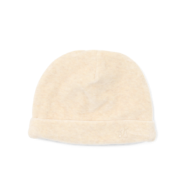 Velours baby hat Sand