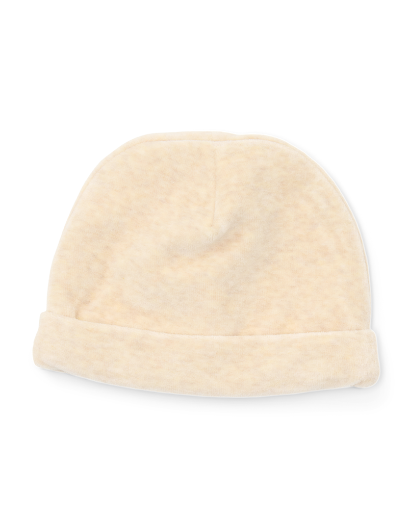 Velours baby hat Sand