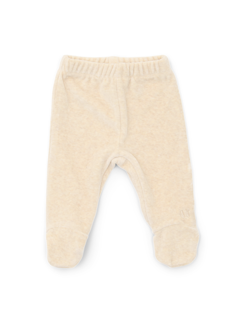 Comfy velours baby set Sand