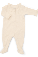 Babysuit Sand with ruffles