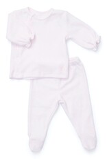 Poetree Kids Comfy Velours Baby Set Soft Pink